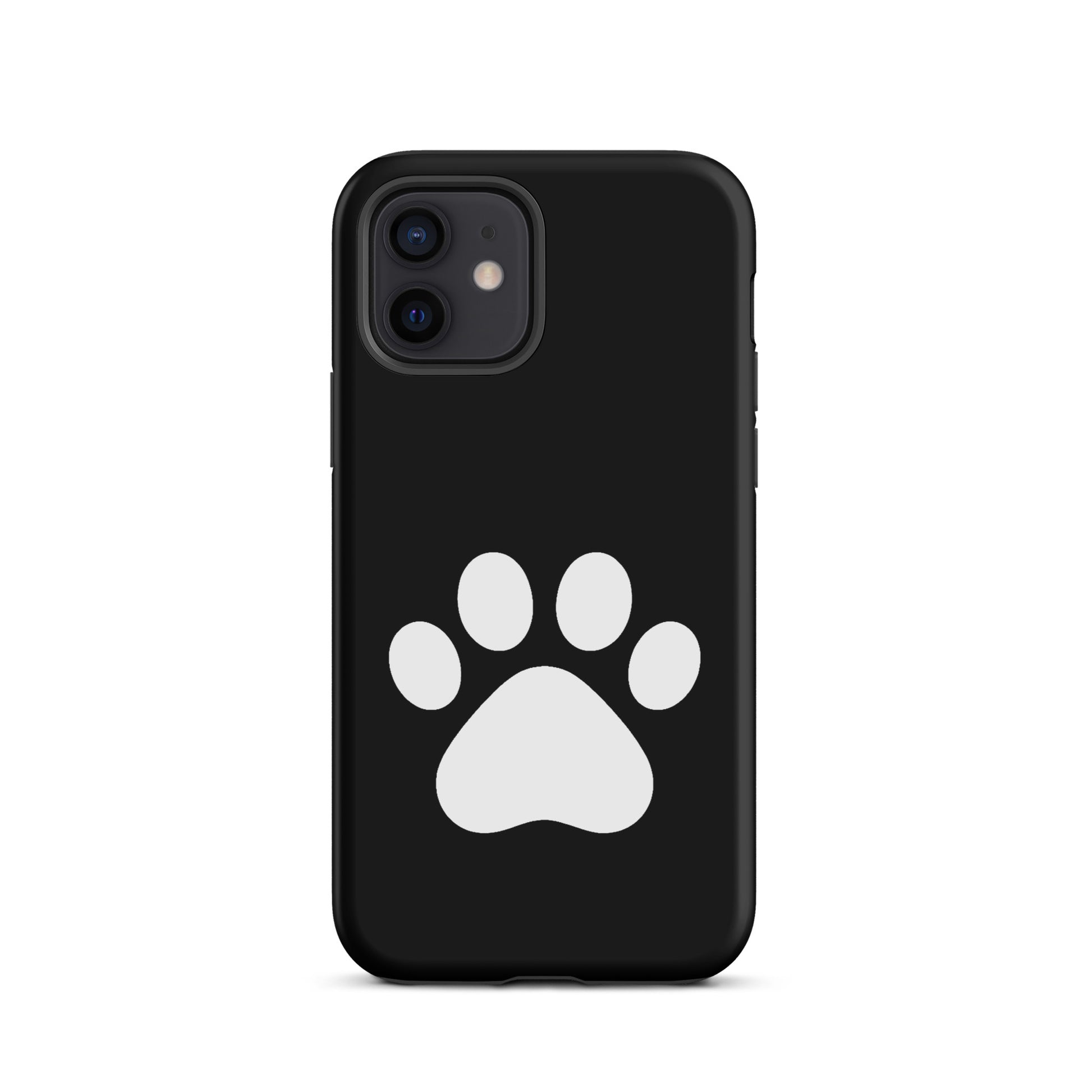 Phone Case with paw print design for iPhone, perfect for pet lovers who adore cats and dogs, providing style and durability.