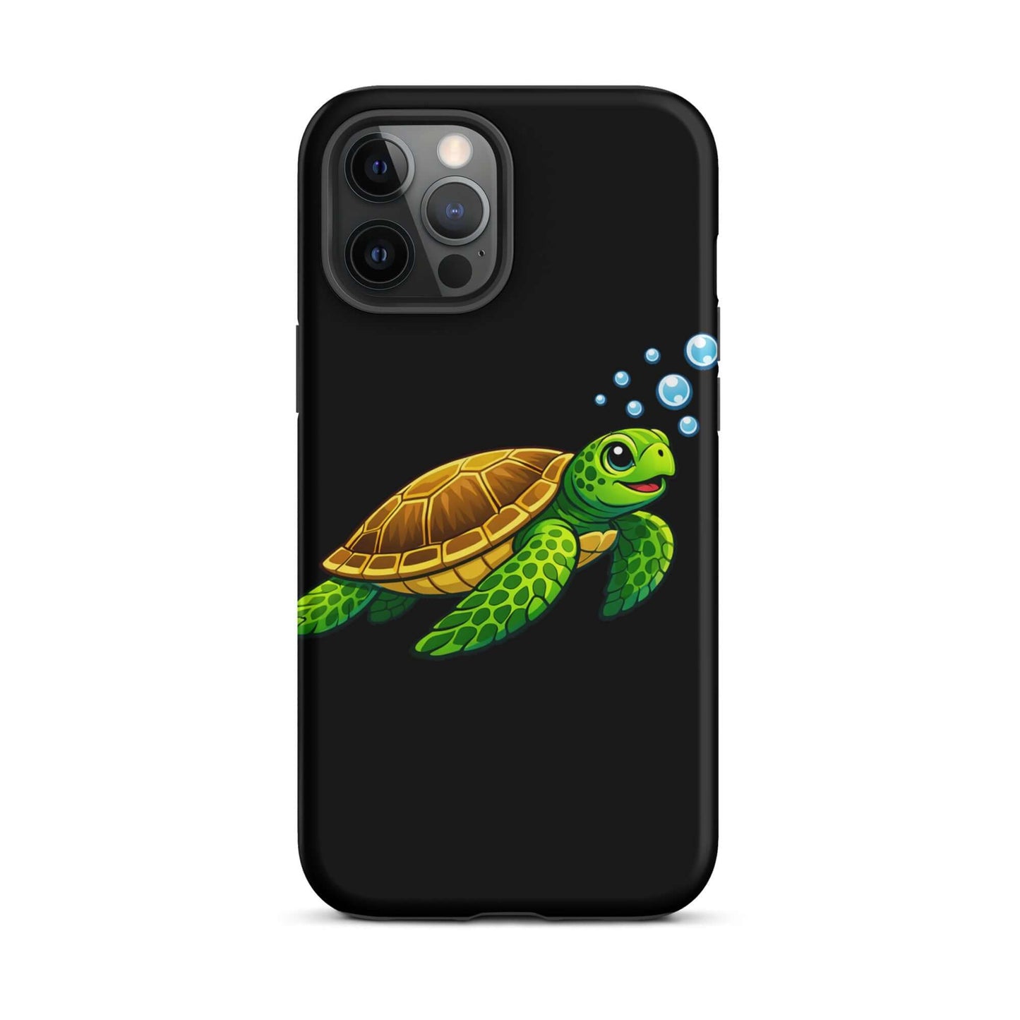 Phone Case featuring vibrant sea turtle artwork, perfect for ocean lovers and stylish protection.