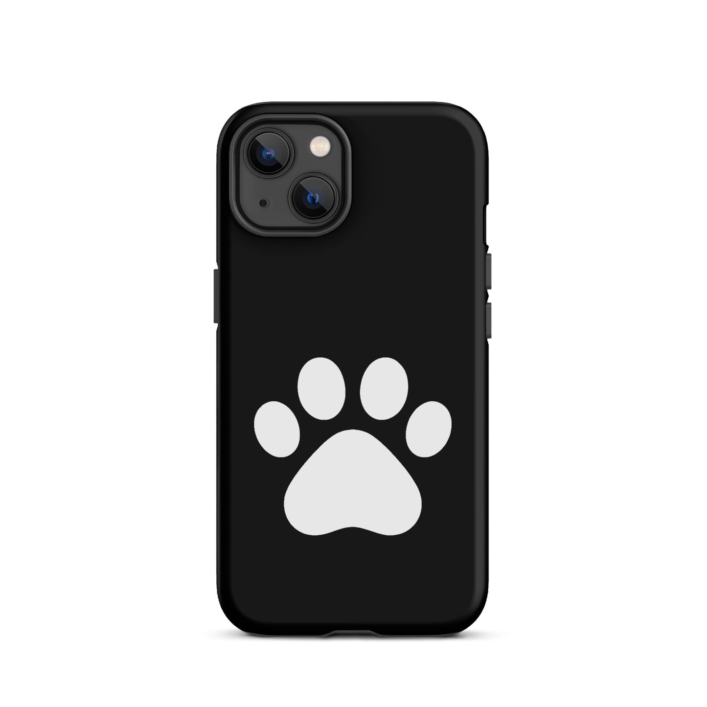 Phone Case for iPhone with minimalist paw print design, perfect for pet lovers seeking modern style and device protection.