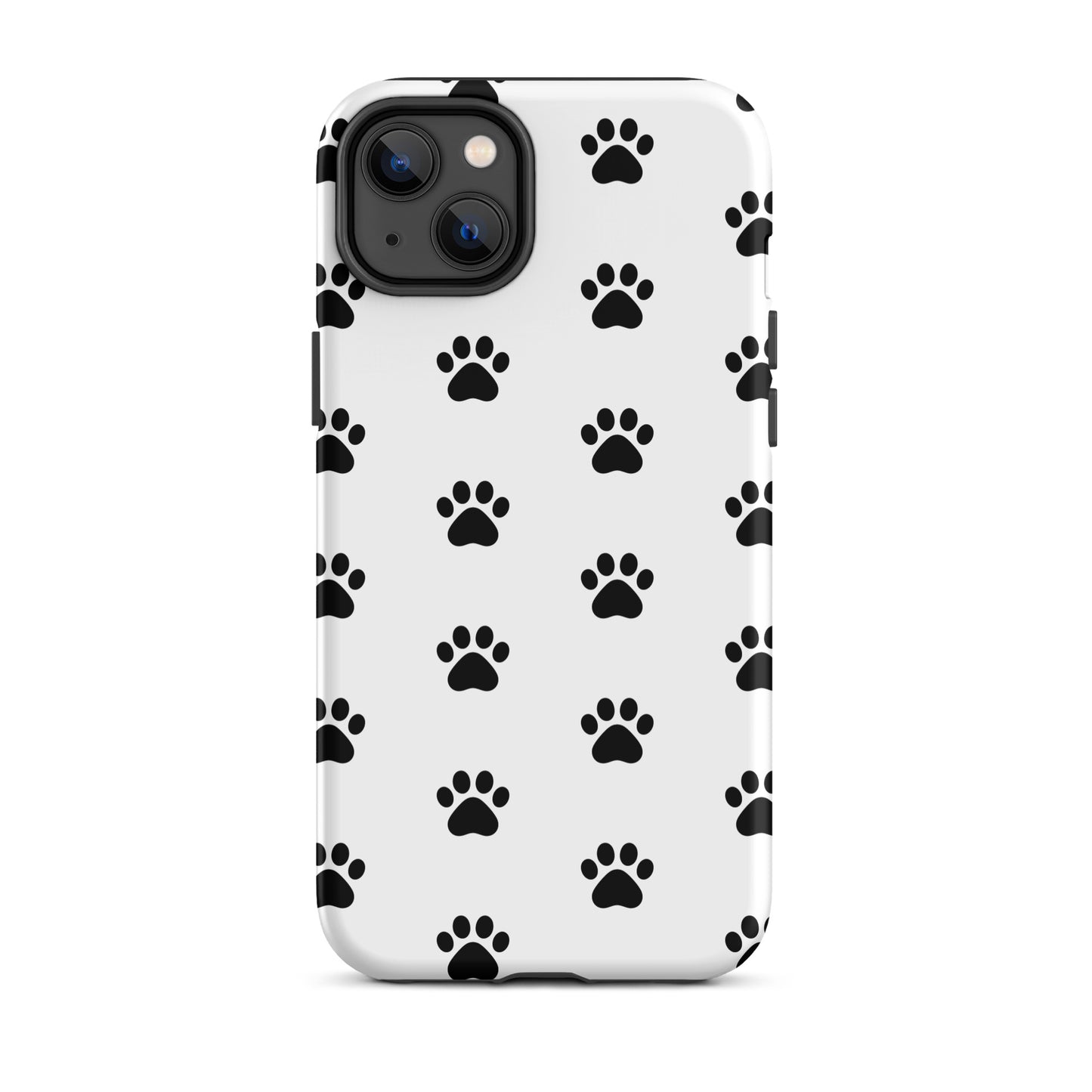 Phone Case for iPhone featuring a stylish paw print design for pet lovers, perfect for cat and dog parents.