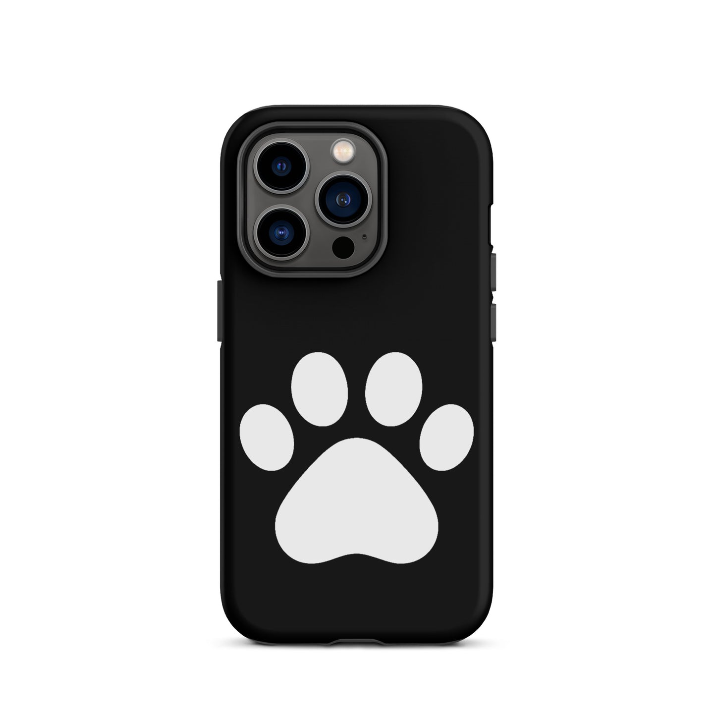 Phone Case for iPhone featuring a minimalist paw print design for pet lovers.