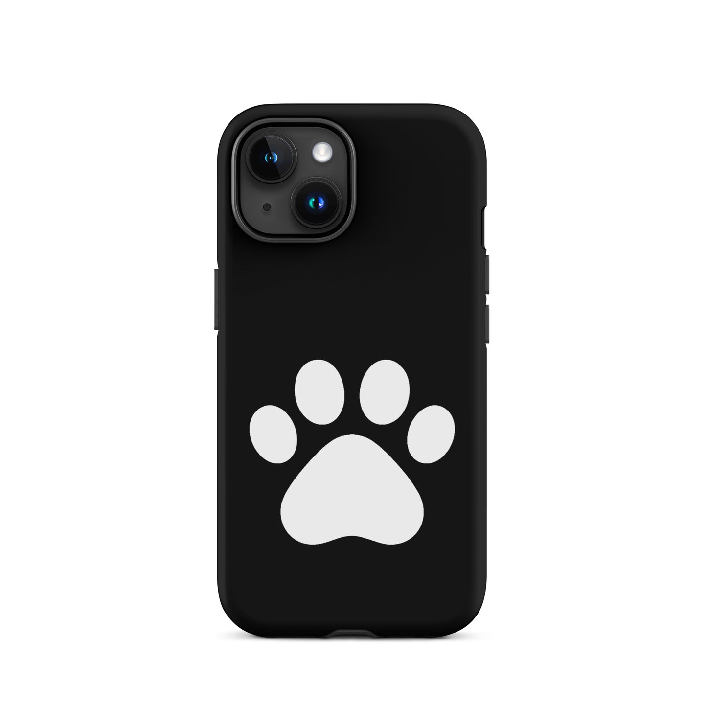Phone Case for iPhone with minimalist paw print design for pet lovers