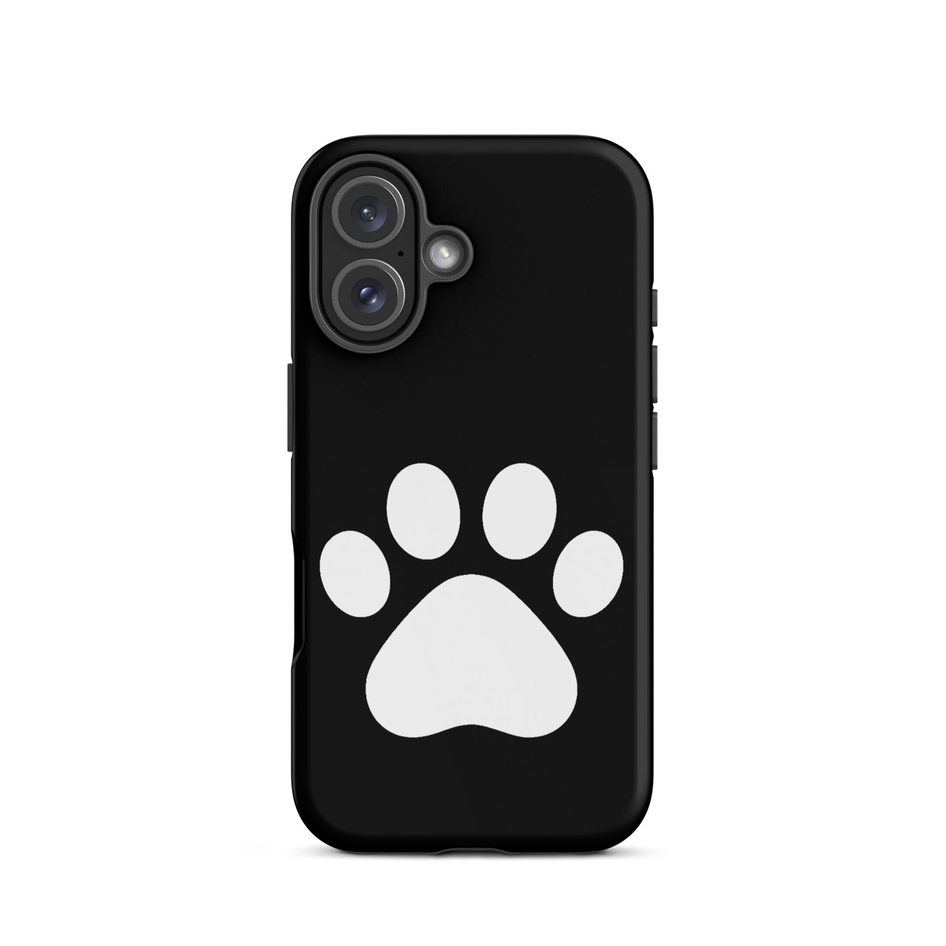 Phone Case featuring a minimalist paw print design for pet lovers, combining style with everyday durability.