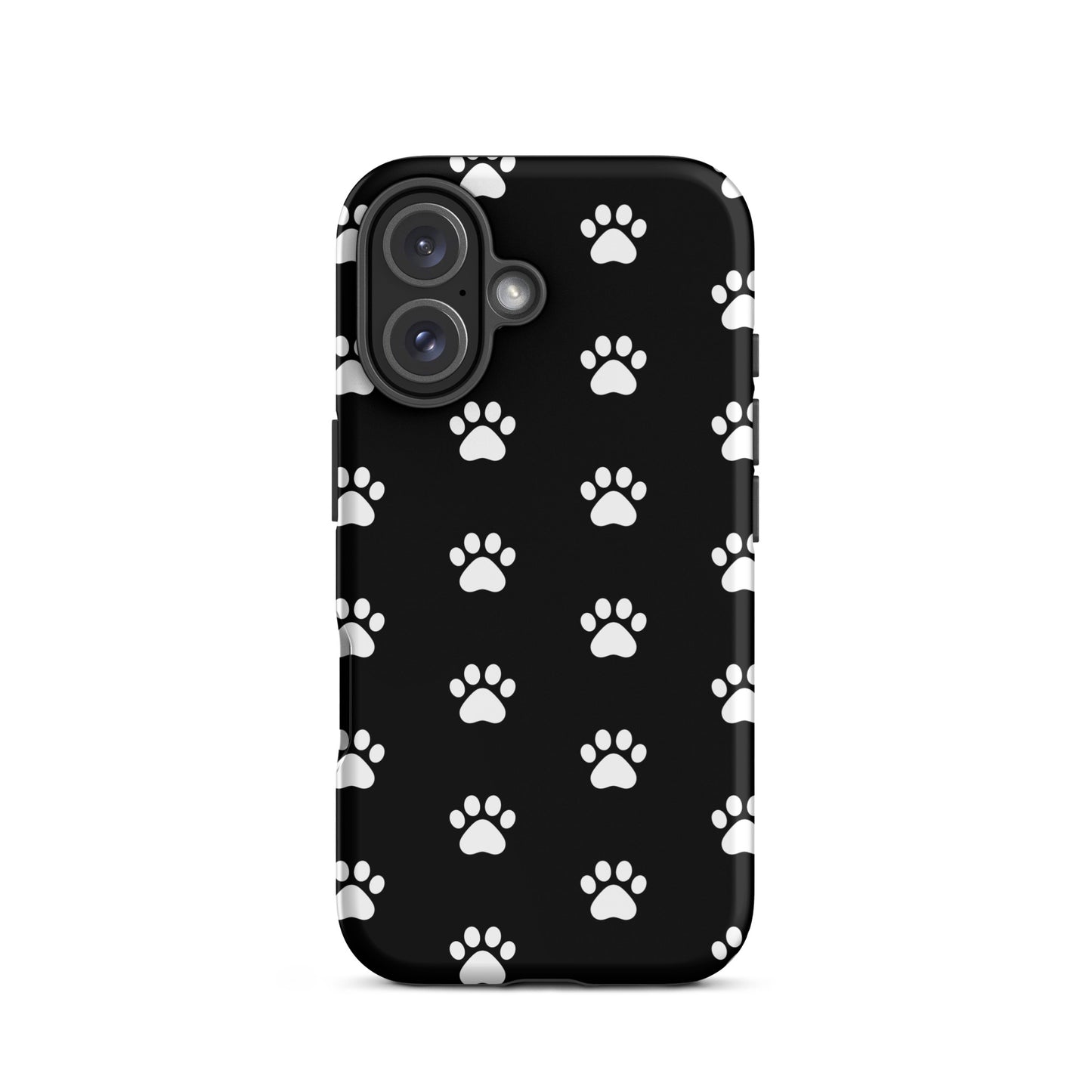 Phone Case for iPhone with stylish paw print design, perfect for pet lovers who adore cats and dogs.