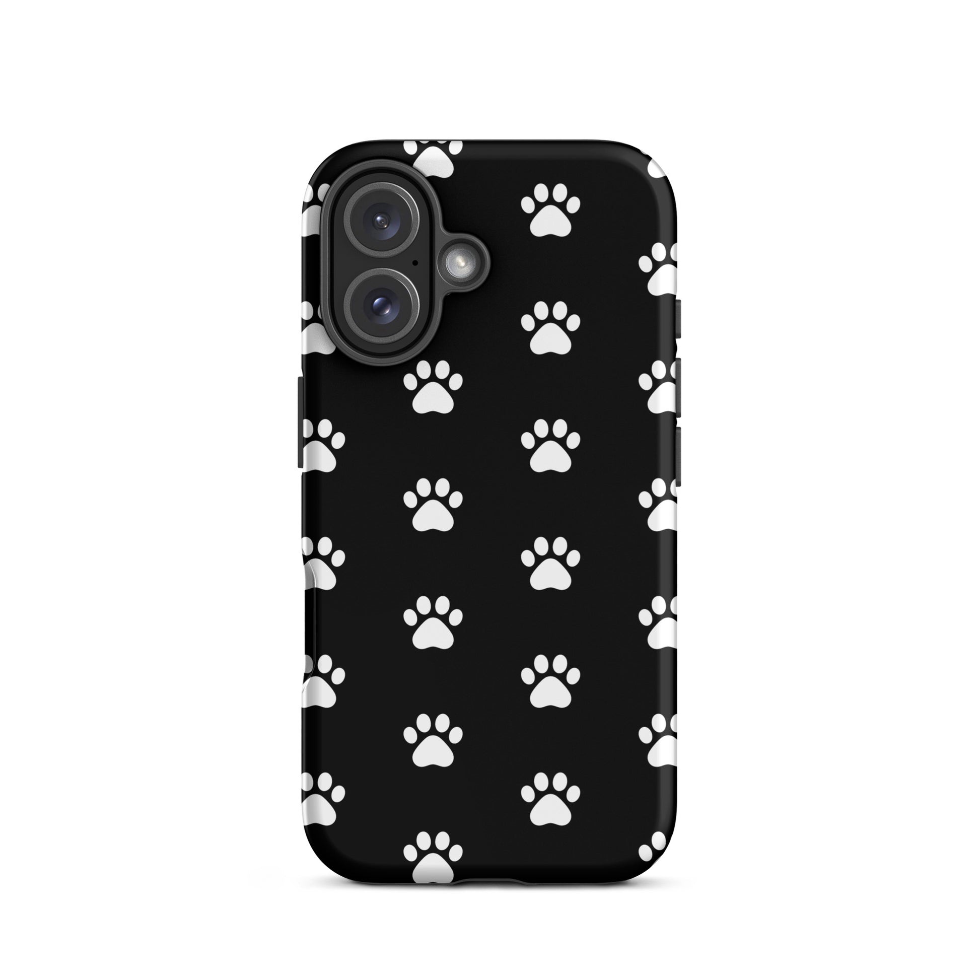 Phone Case for iPhone with stylish paw print design, perfect for pet lovers who adore cats and dogs.