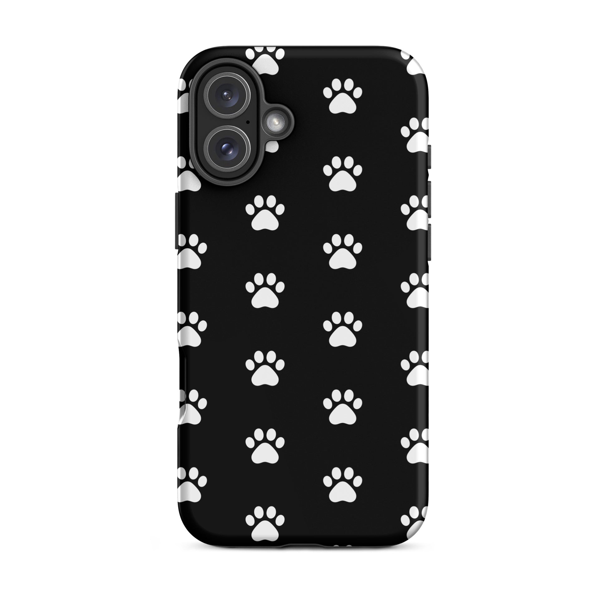 Phone Case for iPhone featuring a stylish paw print design, perfect for pet lovers and animal enthusiasts.