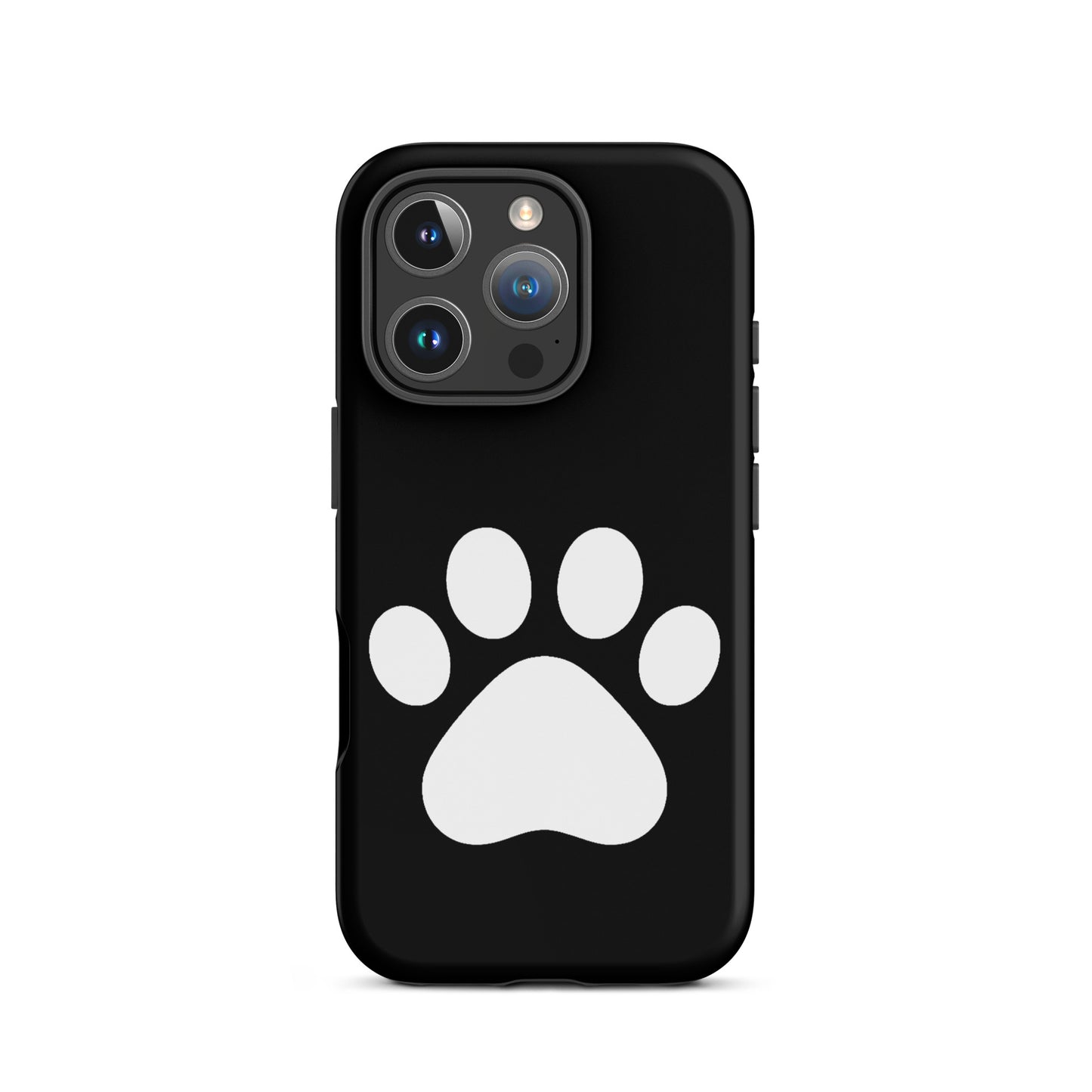 Phone Case for iPhone featuring a minimalist paw print design for pet lovers.