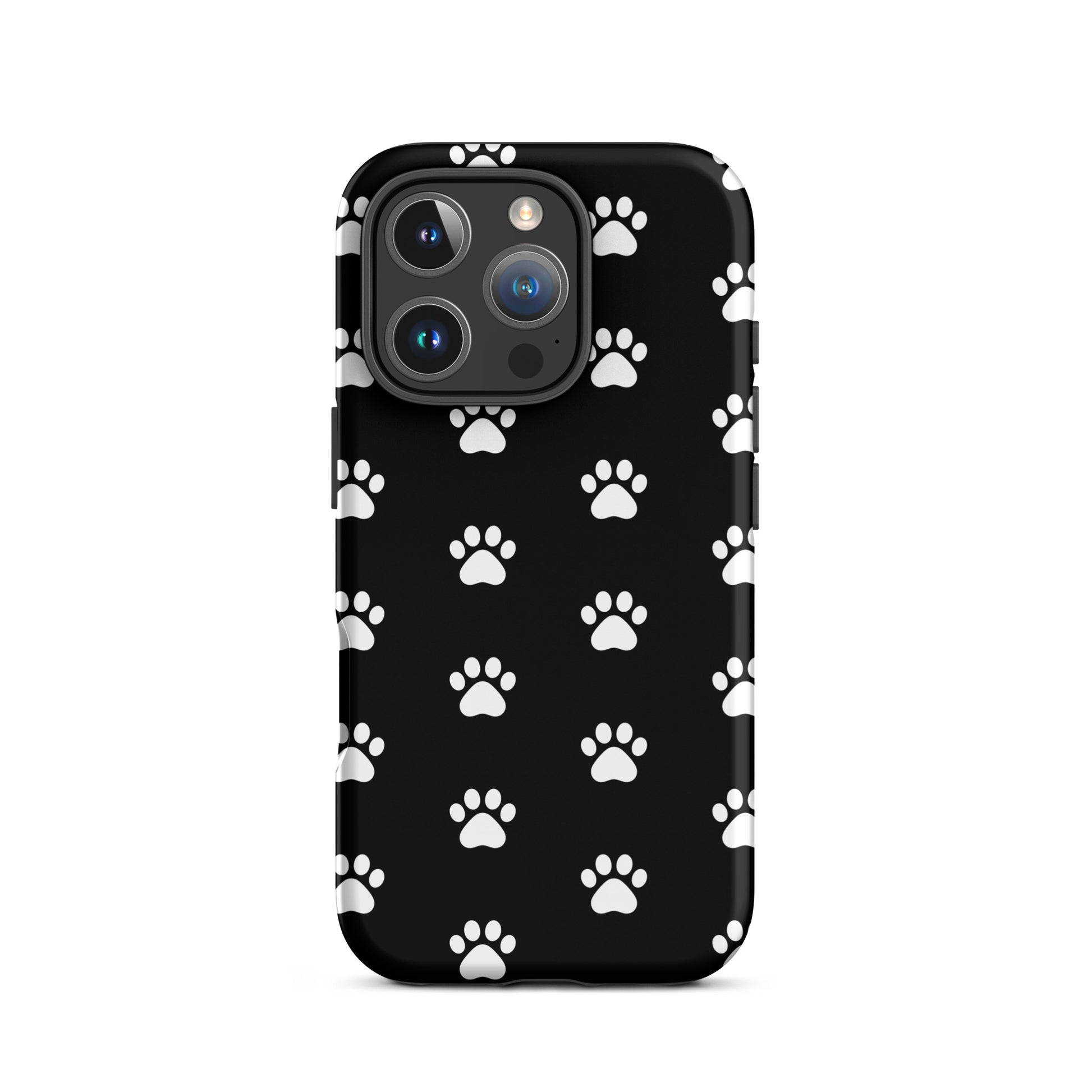 Phone Case for iPhone featuring a stylish paw print design perfect for pet lovers.