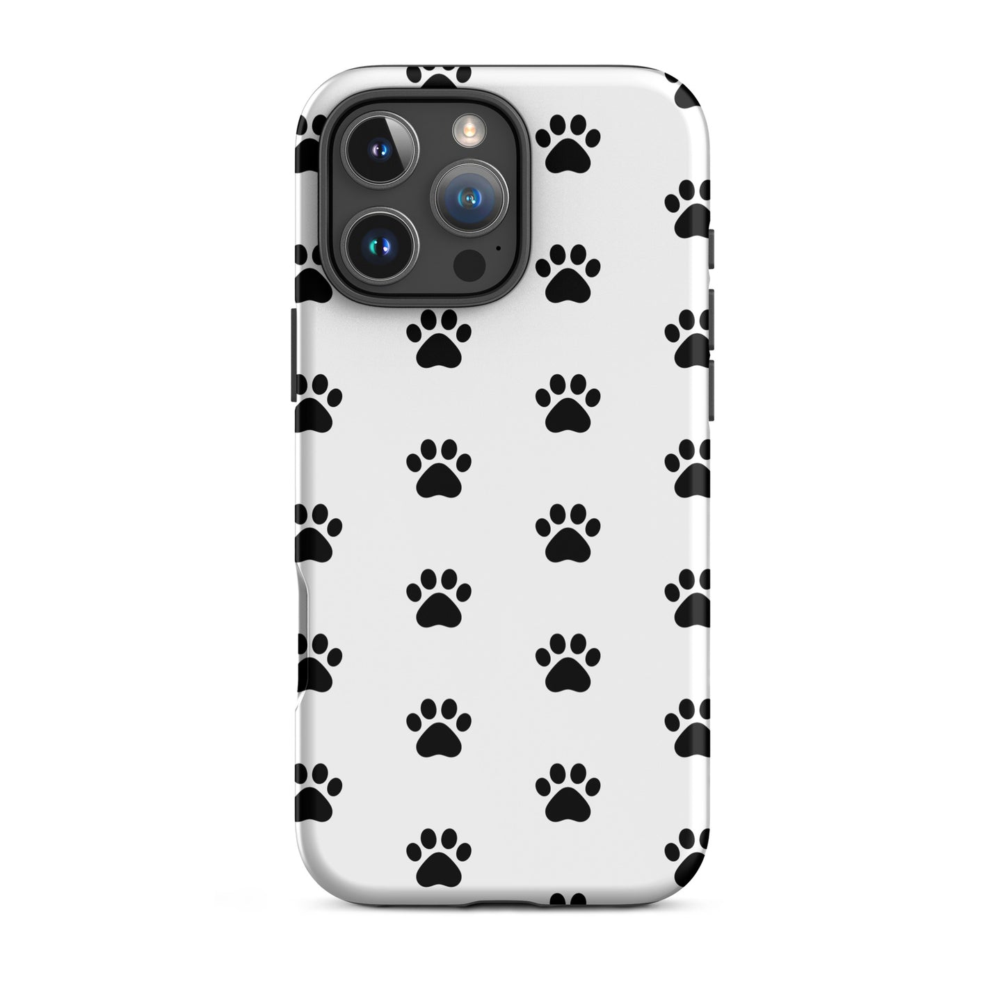 Phone Case for iPhone featuring a stylish paw print design perfect for pet lovers.