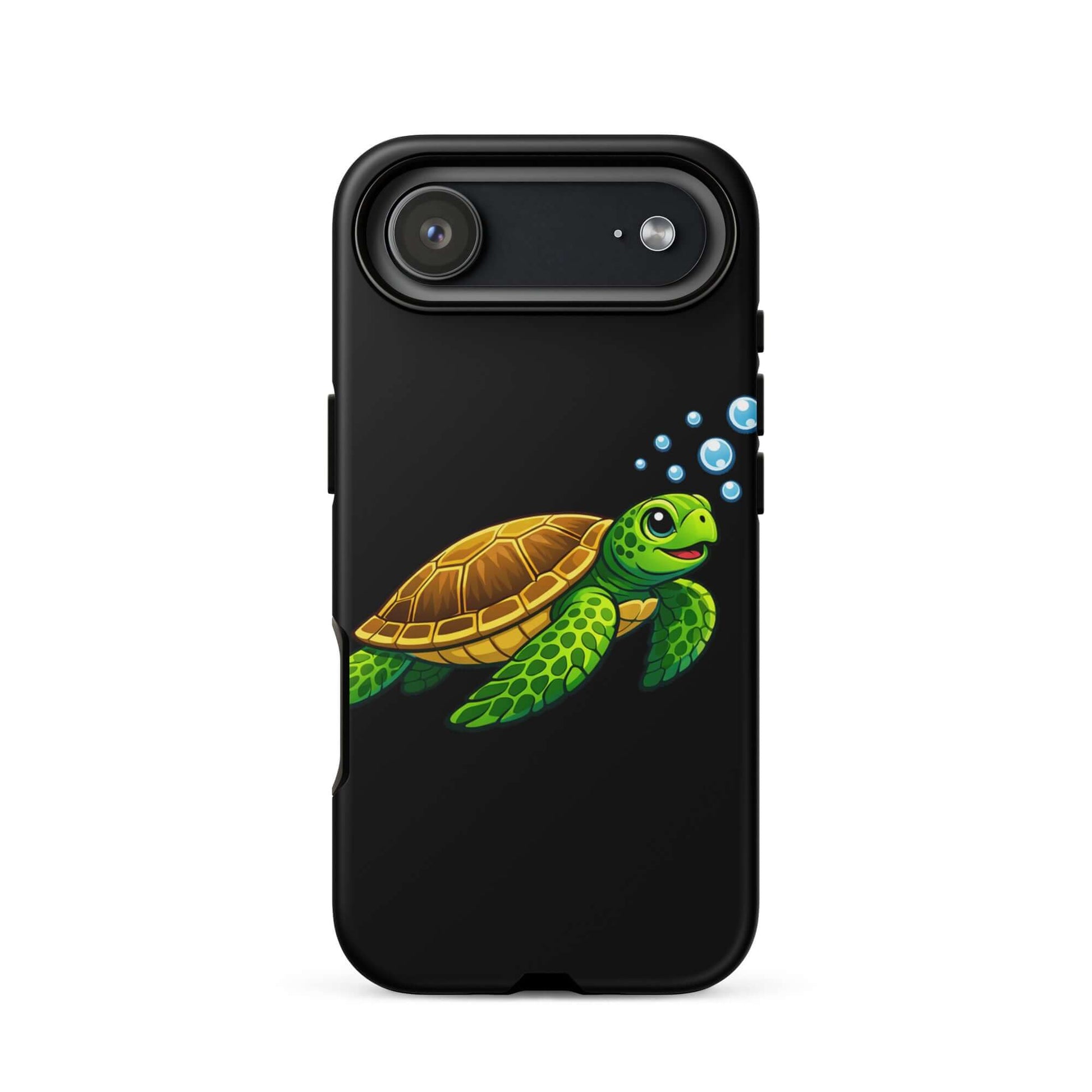 Phone Case featuring vibrant sea turtle artwork and playful design, perfect for iPhone protection.