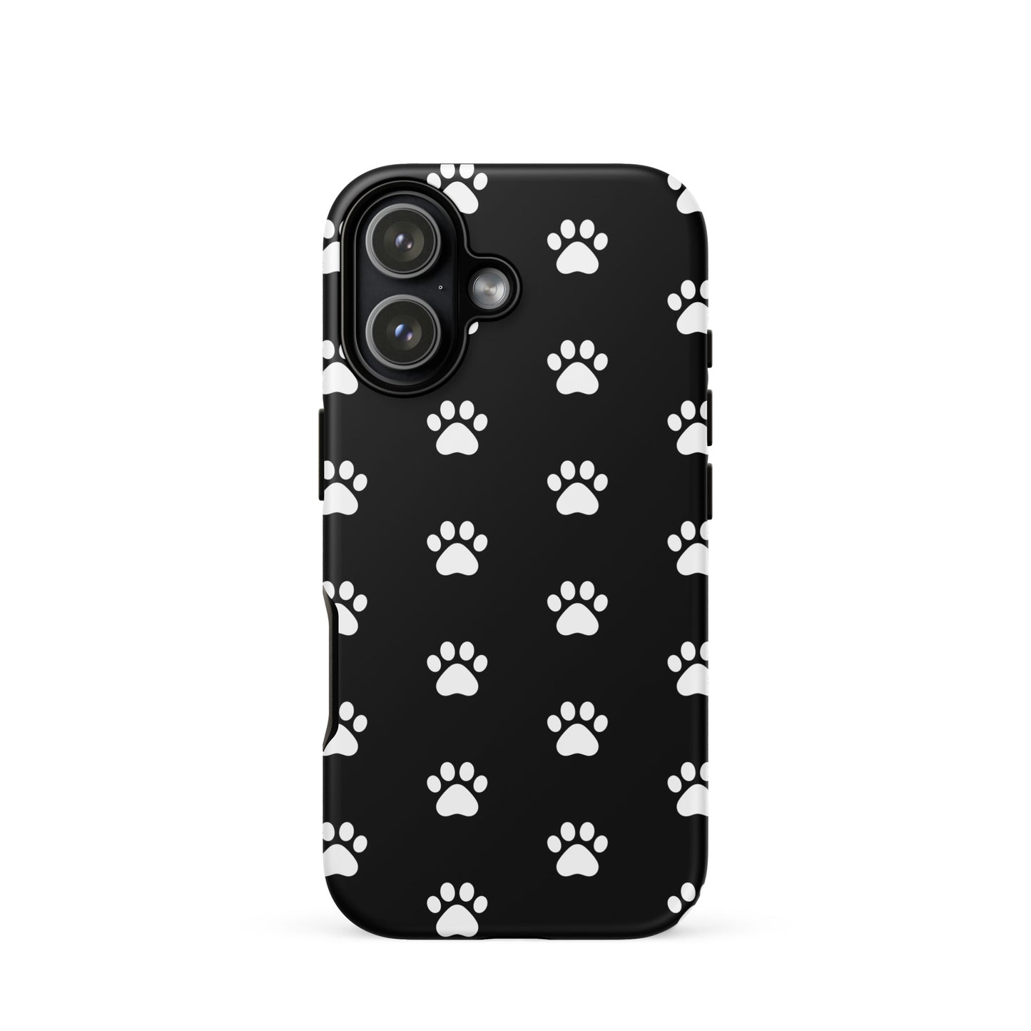 Phone Case for iPhone with stylish paw print design, perfect for pet lovers who adore cats and dogs.