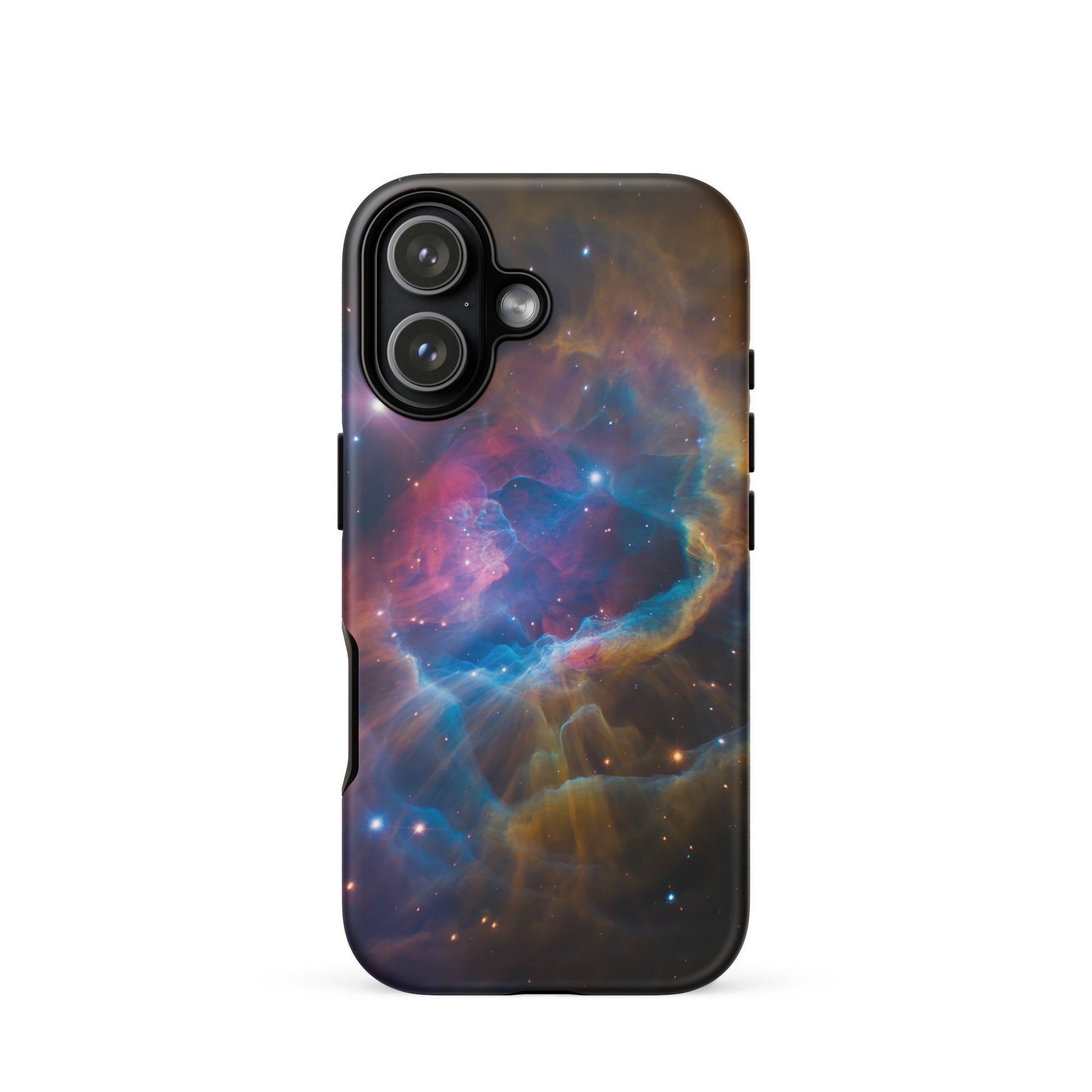 Phone Case for iPhone featuring Nebula Cosmic Dreamscape design in vibrant colors, transforming your device into a stellar accessory.