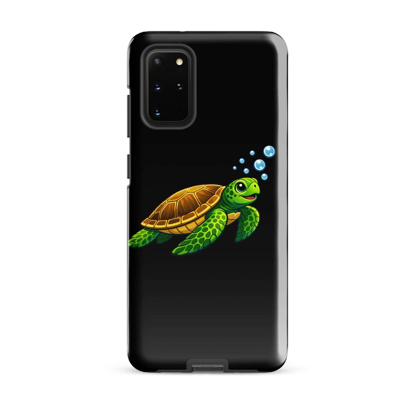 Phone Case featuring vibrant sea turtle artwork, perfect for Samsung Galaxy, blending art and protection.
