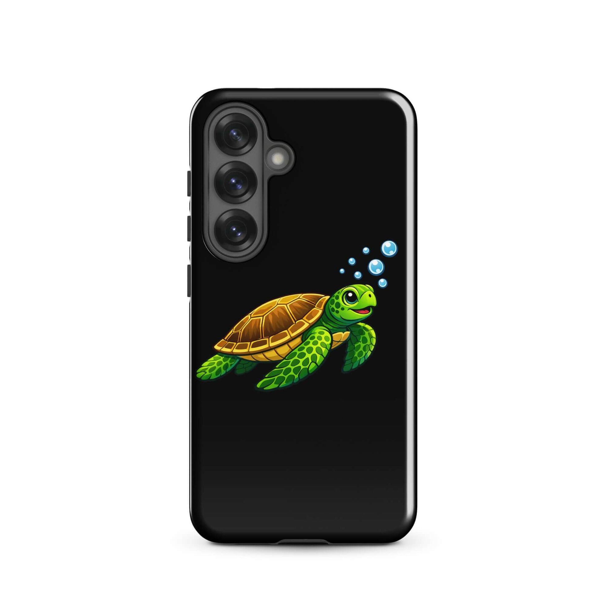 Phone Case featuring vibrant sea turtle artwork for Samsung Galaxy, blending style and protection.