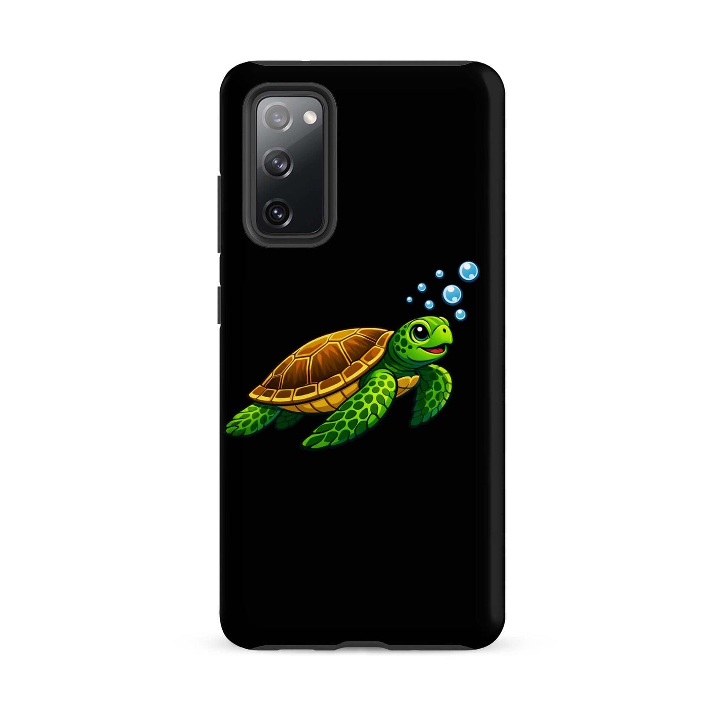 Phone Case featuring vibrant sea turtle artwork, perfect for Samsung Galaxy users seeking stylish protection.