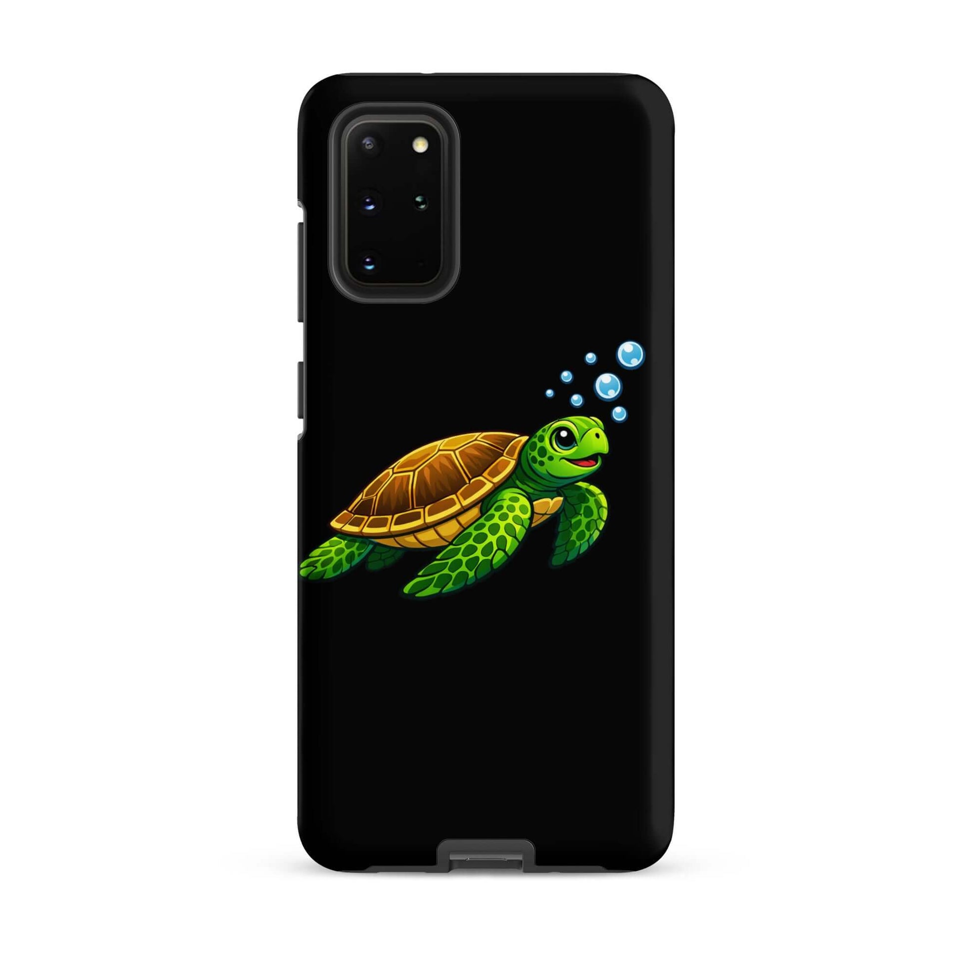 Phone Case with vibrant sea turtle artwork, perfect for Samsung Galaxy, combining style and protection.