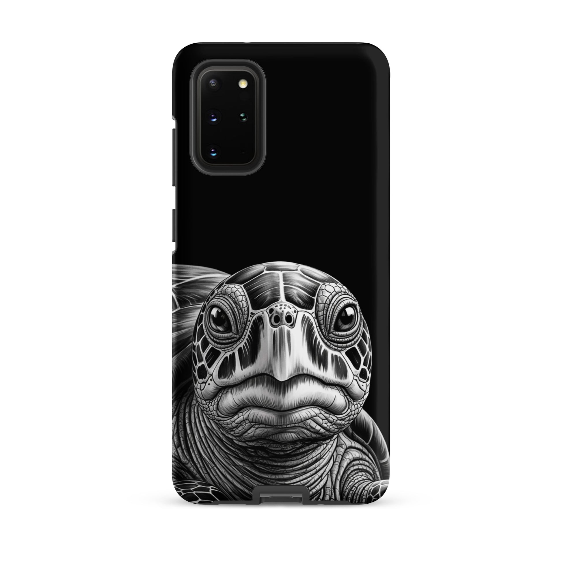 Phone Case for Samsung Galaxy featuring ancient sea turtle sketch, blending art and function with timeless protection.