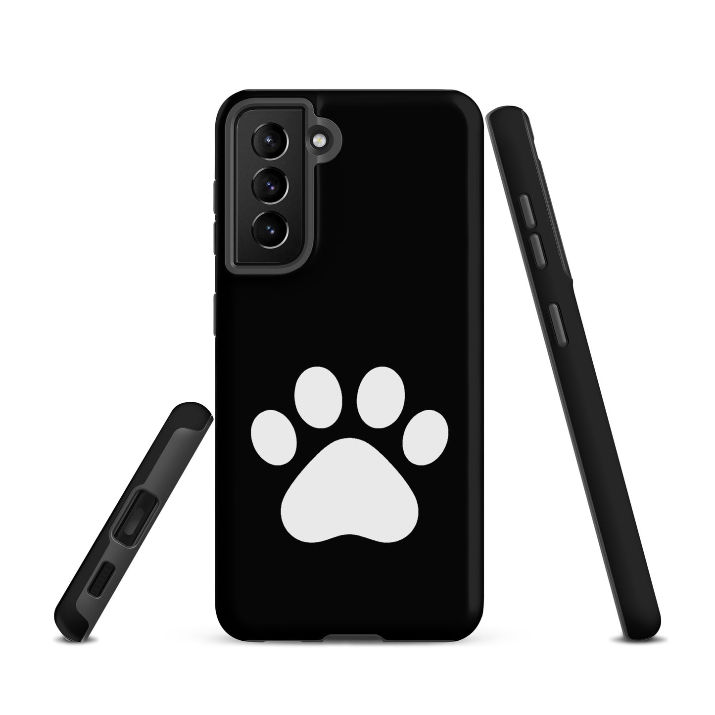 Phone Case for Samsung Galaxy with paw print design for pet lovers