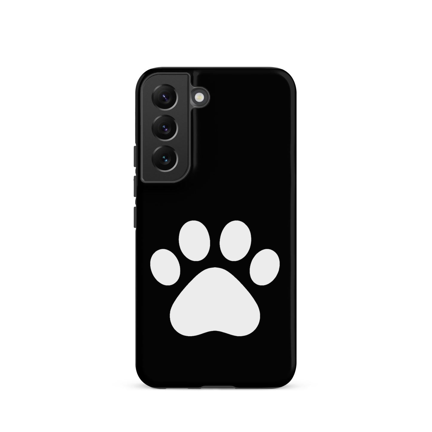 Phone Case for Samsung Galaxy with minimalist paw print design ideal for pet lovers.