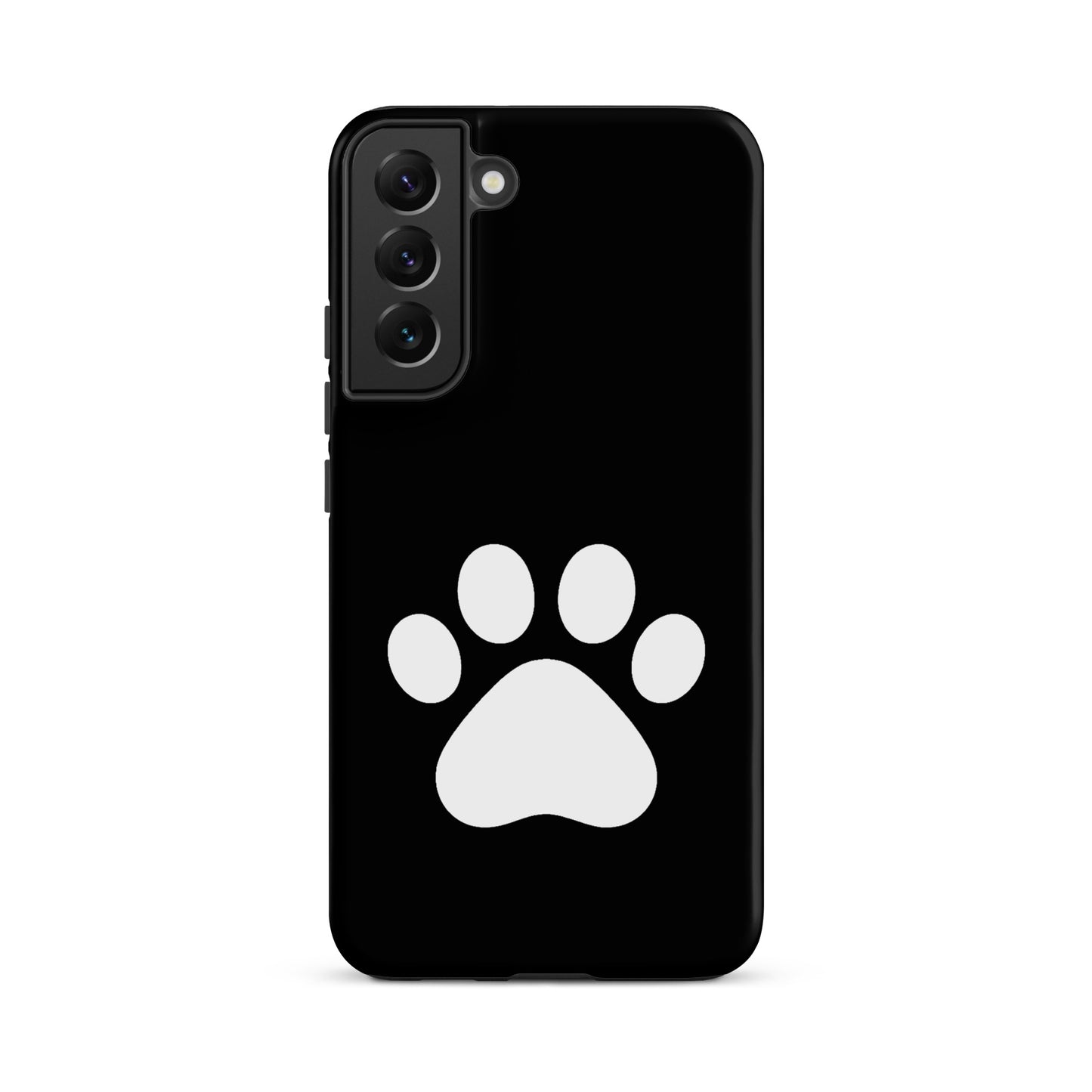 Phone Case for Samsung Galaxy with a minimalist paw print design for pet lovers.