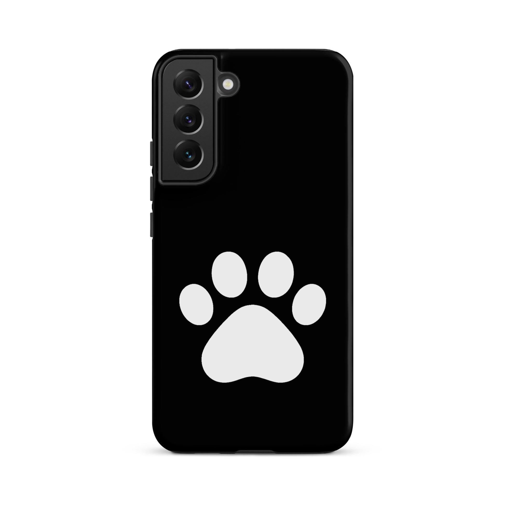 Phone Case for Samsung Galaxy with a minimalist paw print design for pet lovers.