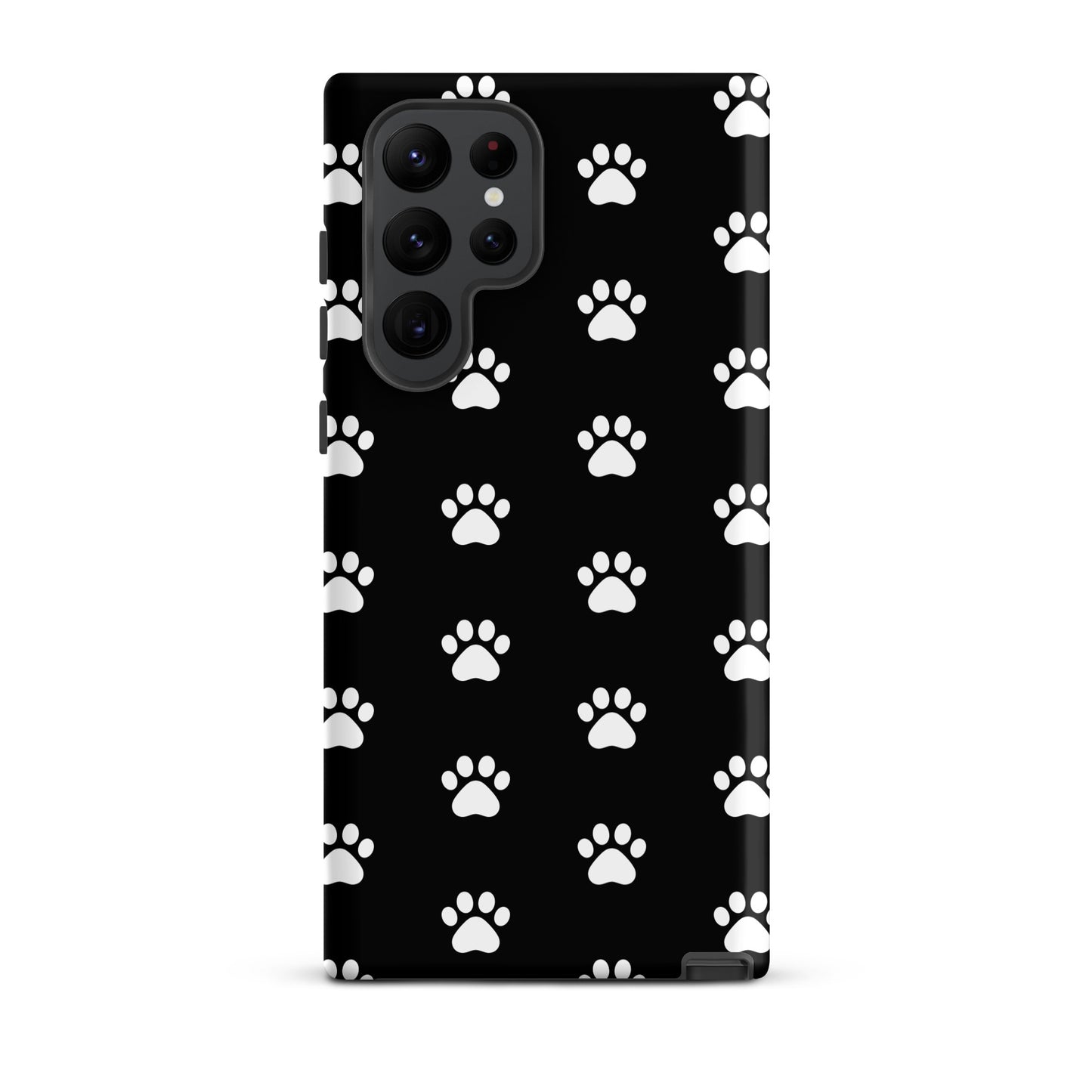 Phone Case for Samsung Galaxy with stylish paw print design for pet lovers.