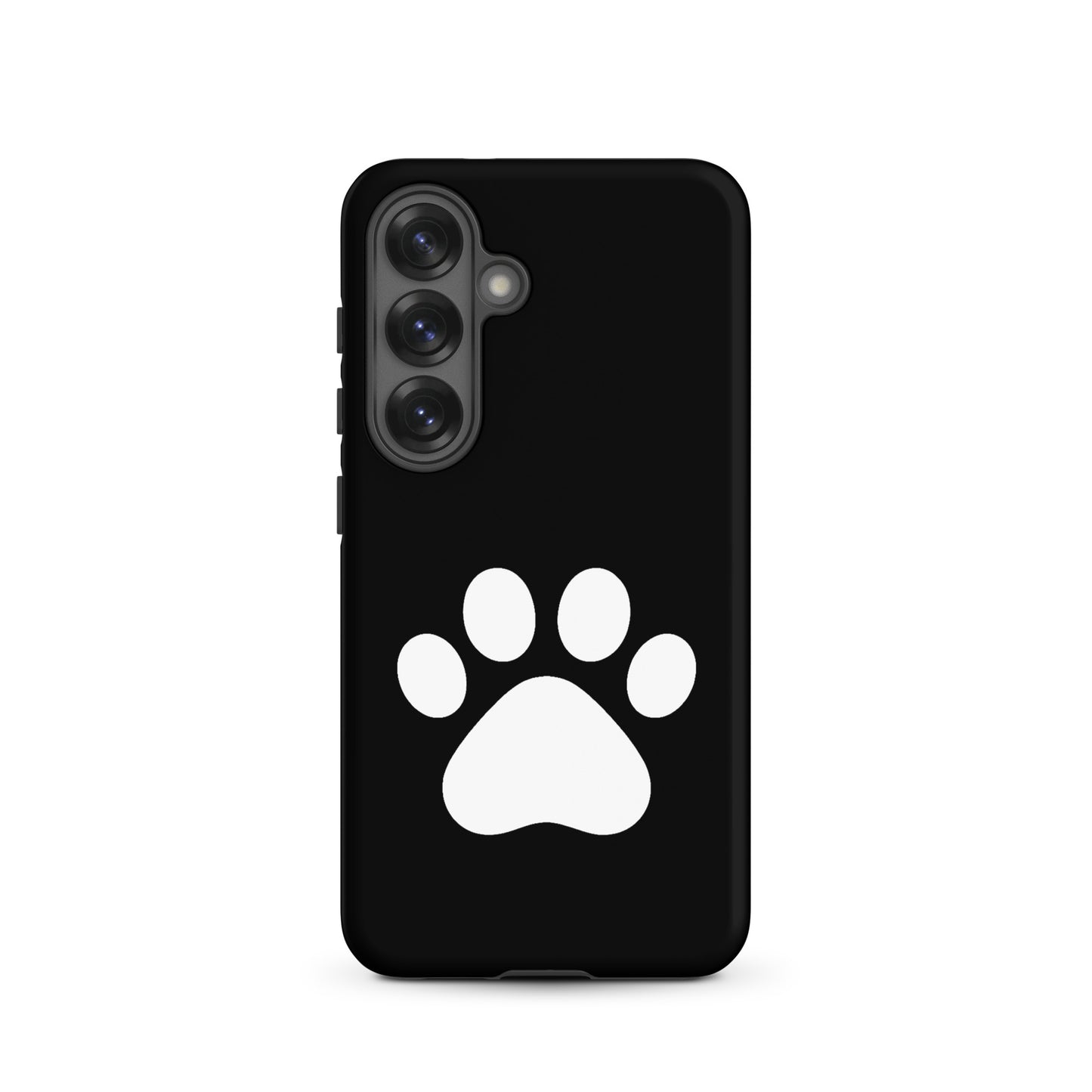 Phone Case for Samsung Galaxy with minimalist paw print design for pet lovers.