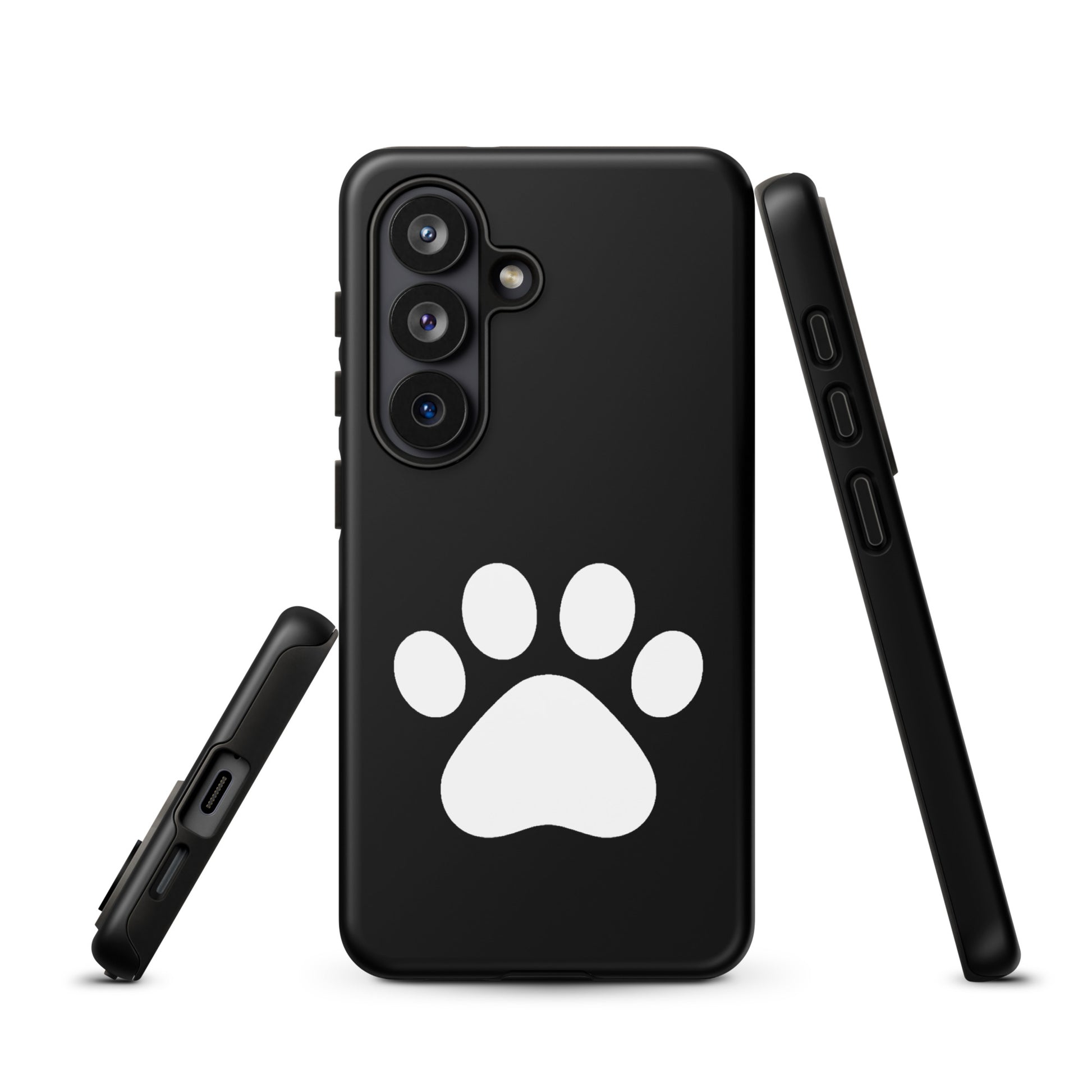 Phone Case for Samsung Galaxy with paw print design for pet lovers