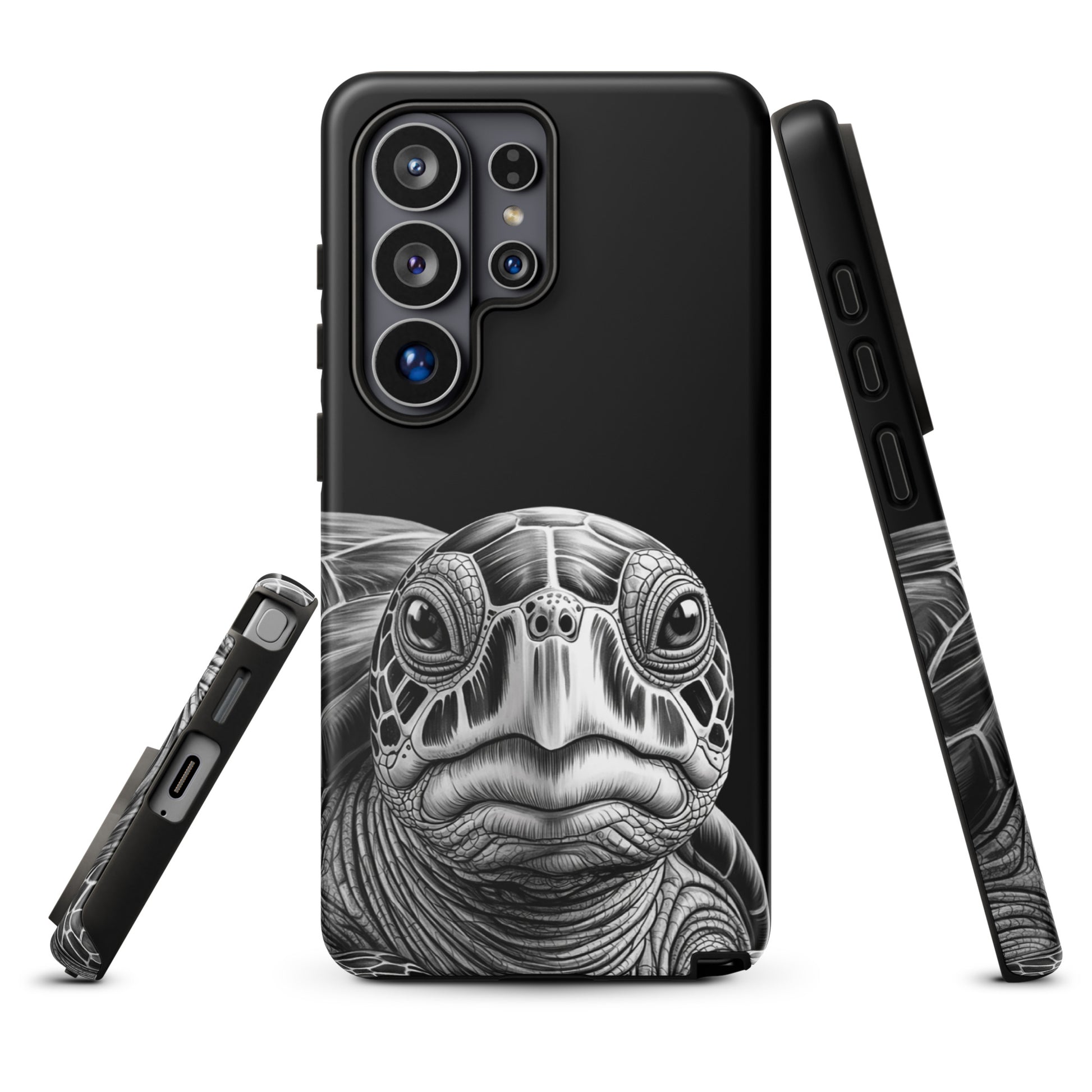 Phone Case for Samsung Galaxy with ancient sea turtle design