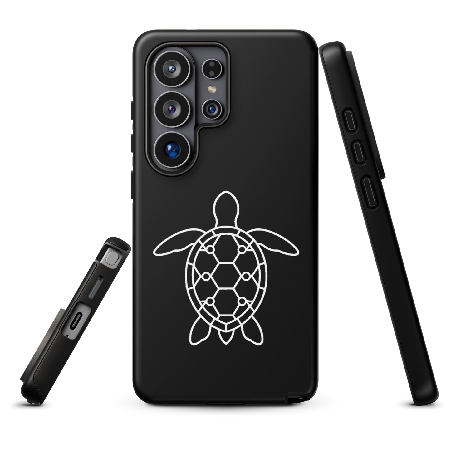phone case for Samsung Galaxy with sea turtle silhouette