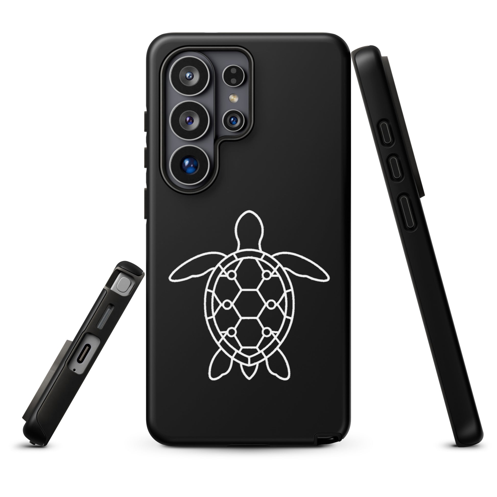 phone case for Samsung Galaxy with sea turtle silhouette