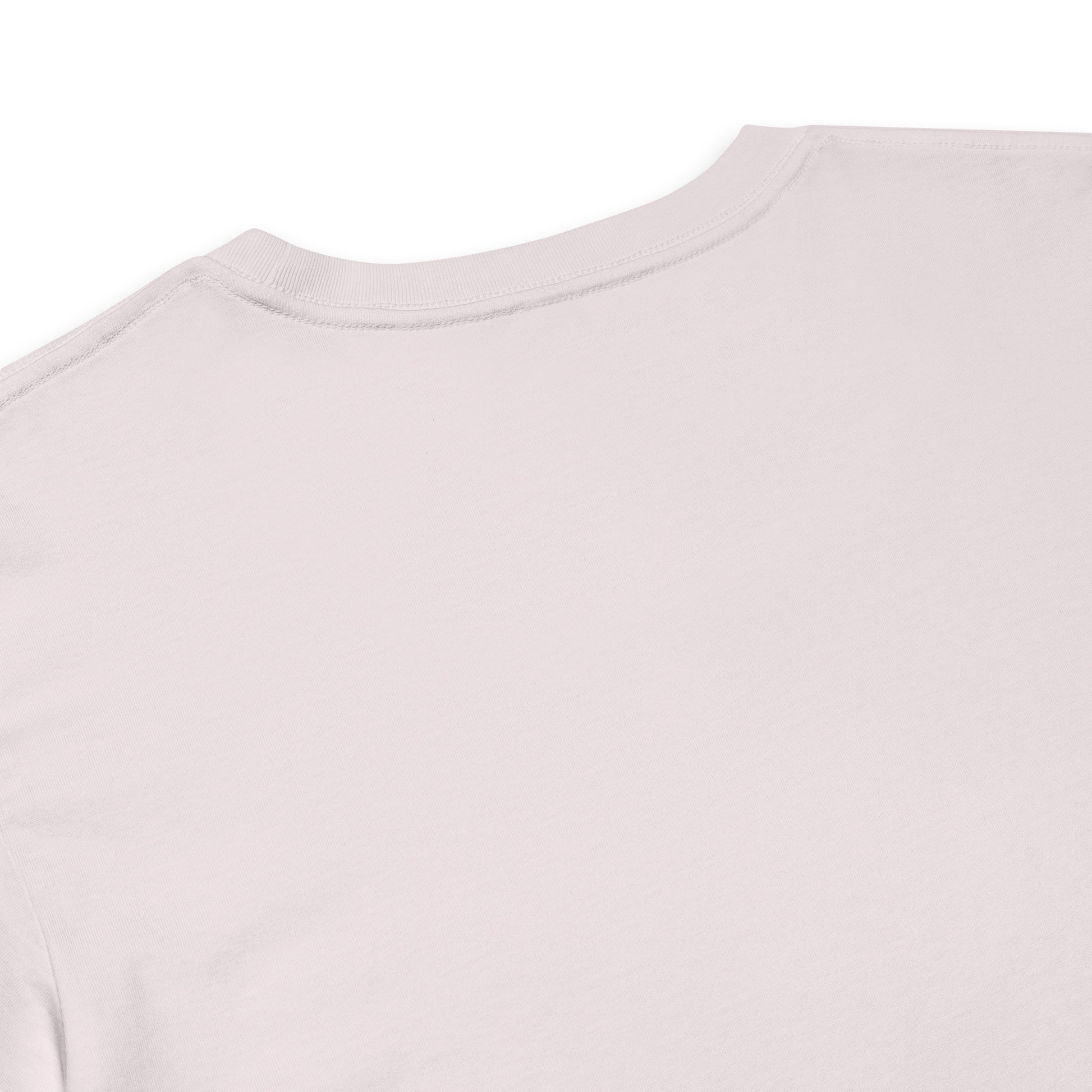 Back view of the Women’s LOVE Pickleball Crop Top showcasing its soft fabric and stylish design.