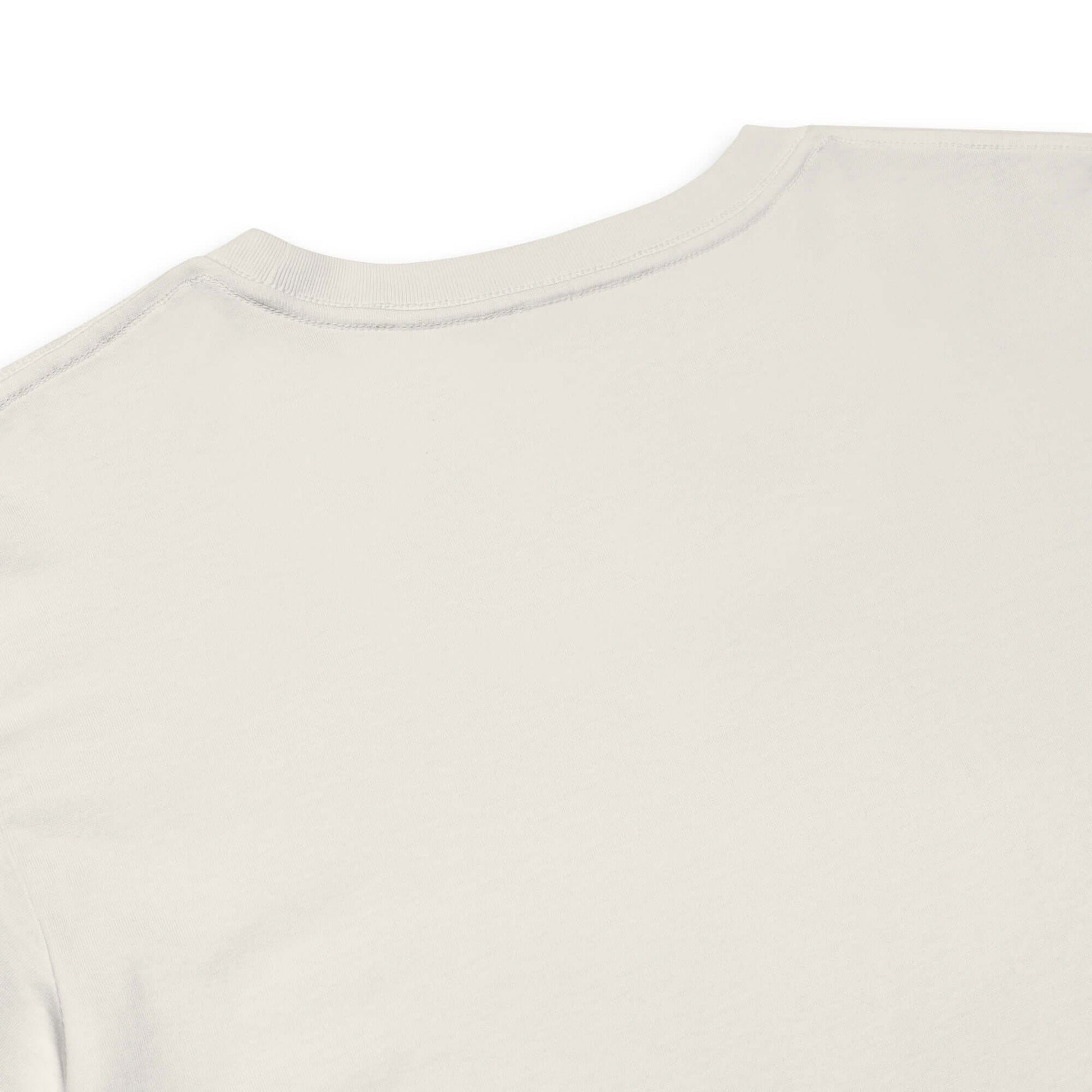 Back view of Women's Peace, Love, Pickleball Crop Top in light color, showcasing its soft fabric and relaxed fit.