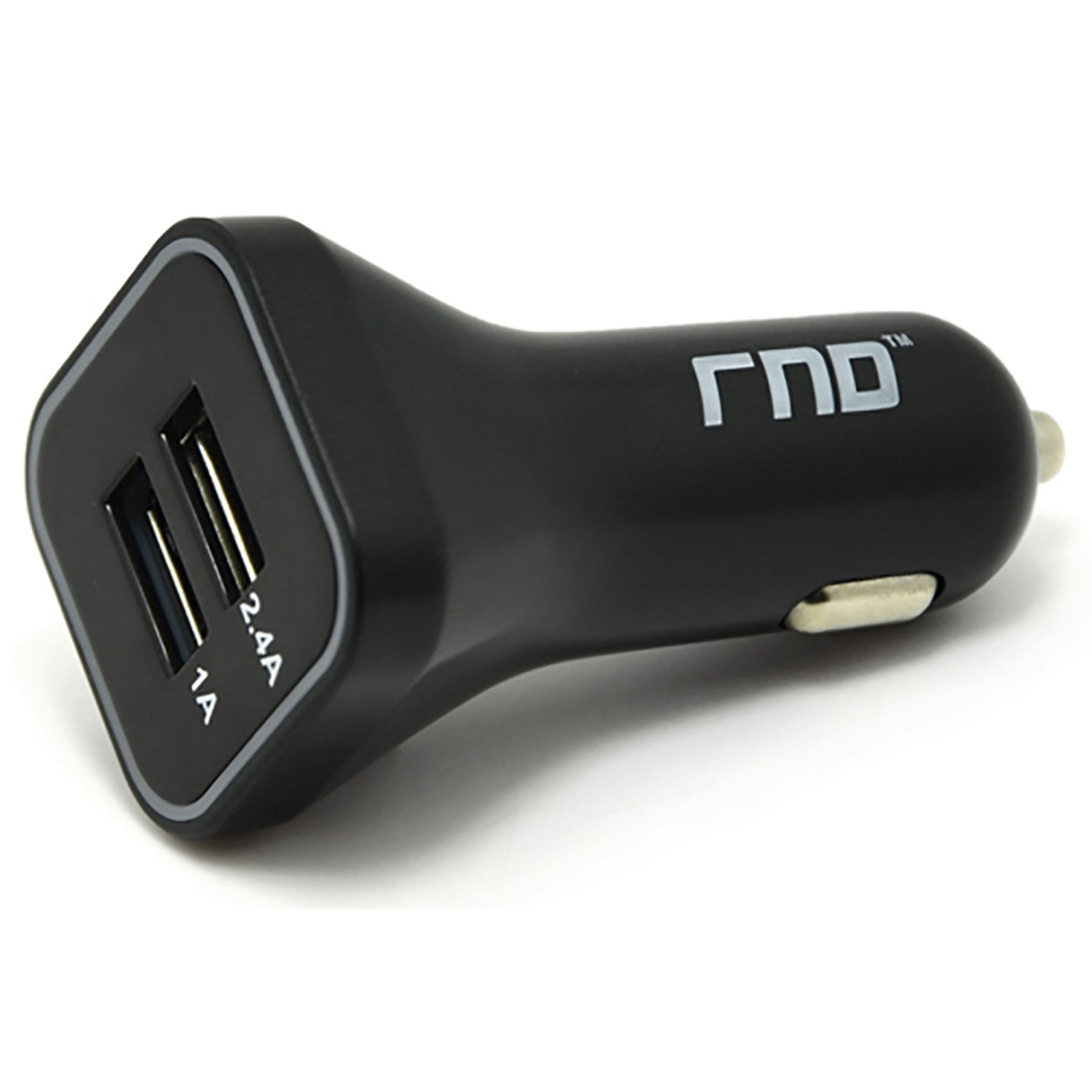 RND Dual 3.4A (fast) USB car charger for iPhones, Smartphones, iPads, Tablets, MP3 Players and Gaming Devices 