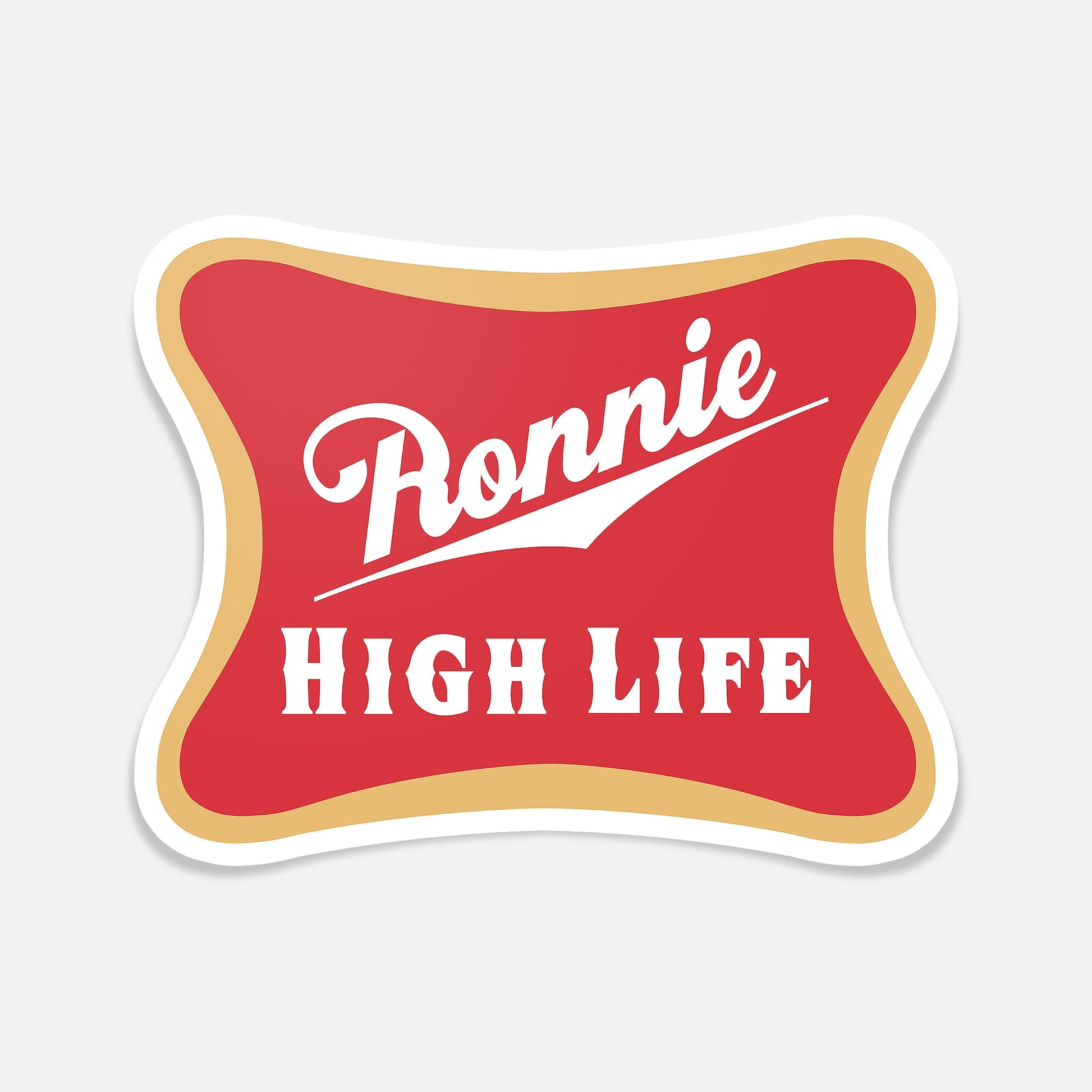 RonnieMac - High Life Drink Sticker