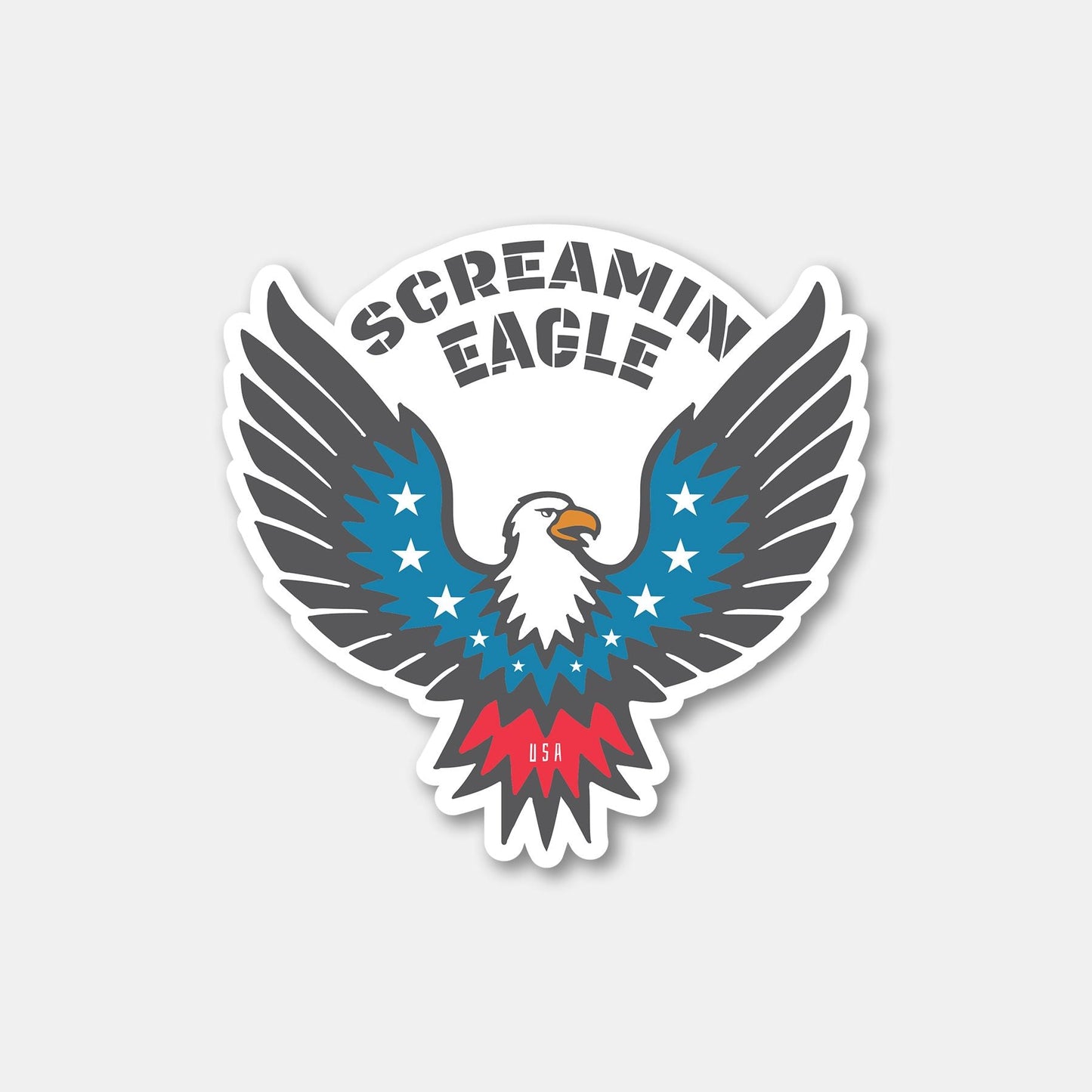 RonnieMac Screamin Eagle Bird Sticker