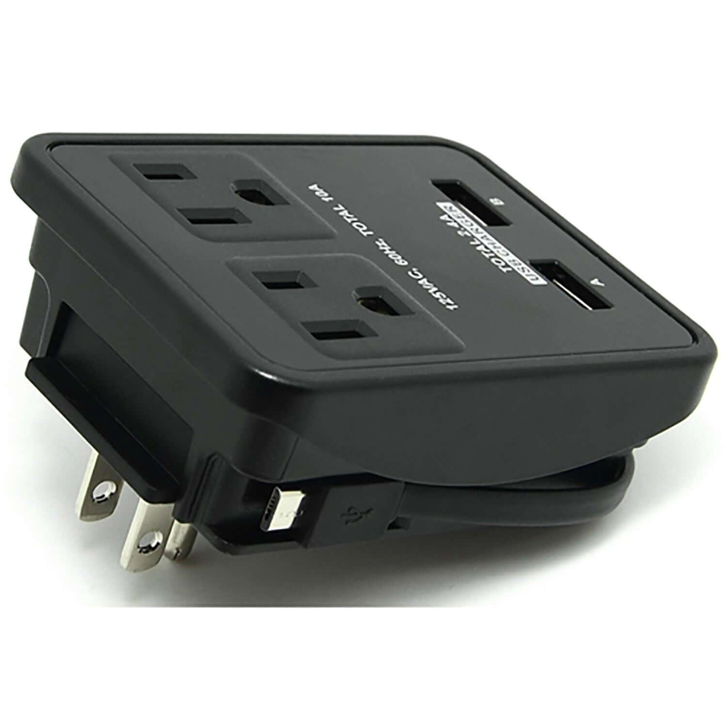 Compact power station with 2 USB ports for charging cell phones and tablets, designed by RND Power Solutions.